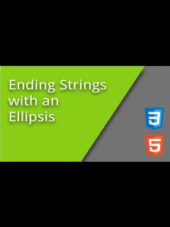 [x]CSS Ellipsis - YouTube