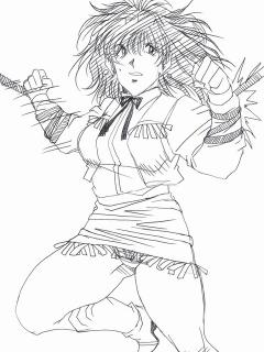 [x]TINAMI - [イラスト]女宇宙刑事アニー（習作20210128）