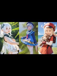 [x]AIが作る原神の実写化画像【低身長編