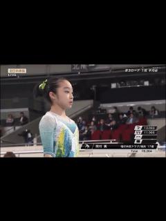 [x]Okamura Mana 岡村 真 Beam | 2023 All Japan Championships - YouTube