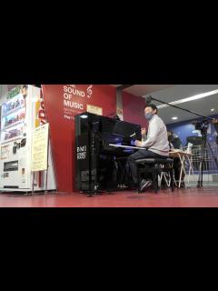 [x]NHK BS-1 街角ピアノ 横浜（2021/2/5・7放送）放送されなかったインタビュー ノーカット映像（15分間）ピアノ即興詩人 ...