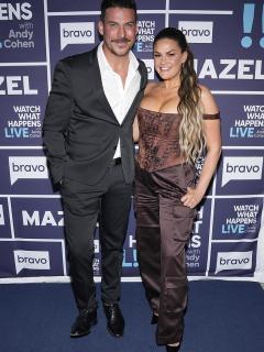 [x]Brittany Cartwright puts on a busty display in sexy emerald green ...