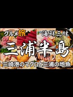 [x]海鮮グルメ ひとり旅 三崎港のマグロと三浦半島の地魚🐟 - YouTube