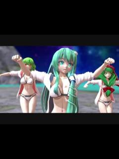 [x]緑髪娘’Sビキニ de 一騎当千(1080P) - ニコニコ動画