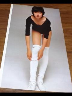 [x]Yahoo!オークション - 80年代アイドル【原田知世④】レオタード4ページ...