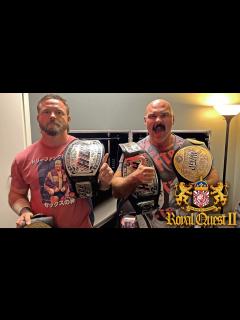 [x]【新日本プロレス】IWGPタッグ王者・FTRがロンドンで初防衛戦！挑戦者組オージーオープンを挑発！ - YouTube