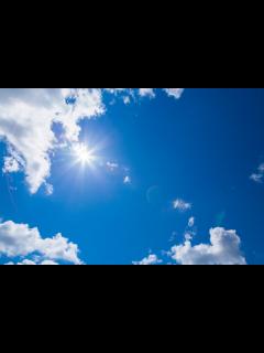 [x]Sun Clouds Blue Sky Free Stock Photo - Public Domain Pictures