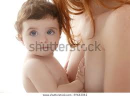 Nude Baby Mother Portrait Hug Playing Stock Photo 49643812 ...