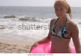 Pretty Teenage Girl Beach Stock Photo 477767 | Shutterstock