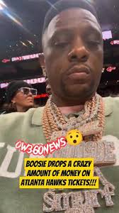 Boosie Reveals How Much He Pays To Sit Courtside At ATL Hawks Game😯  #boosie #atlhawks #atlantahawks #nbabasketball #nba #nbabasketball #espn  #foxsports #wow360news