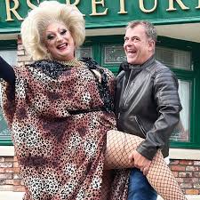 Soap stars Simon Gregson and Adam Woodyatt to compete in drag ...
