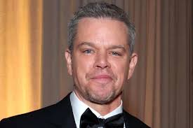 Matt Damon, 53, Debuts Natural Silver Fox Hair at 2024 Golden ...